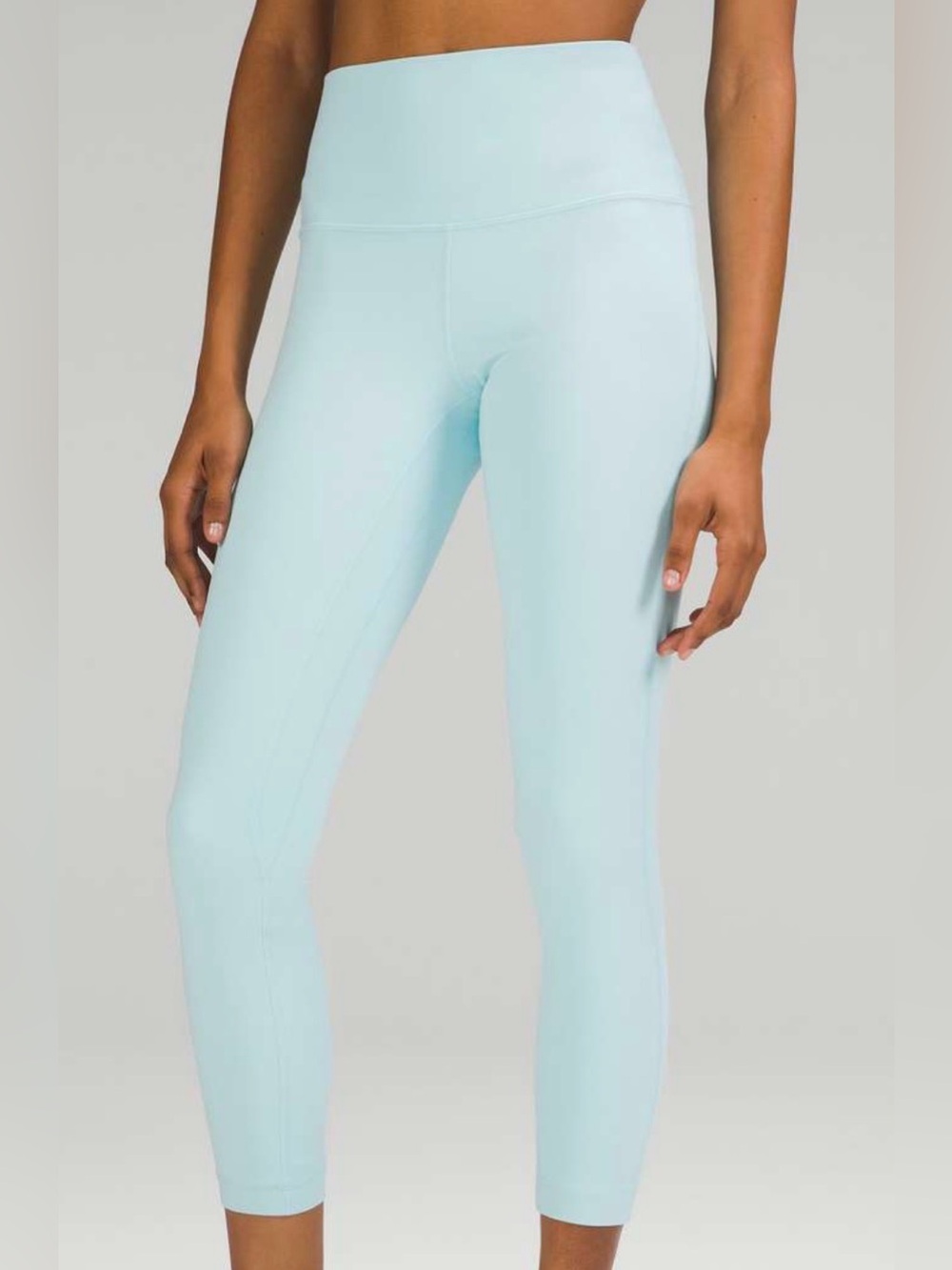 Lululemon Align High-Rise Pant 25" Icing Blue Leggings Sz 4